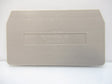 1632090000 ZAP/TW 4 Weidmuller End Plate, Series-Z, Sold By Unit