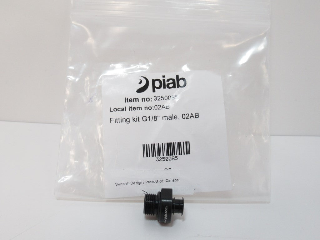 Piab 3250085 Fitting G1/8 in. Male, With Mesh Filter