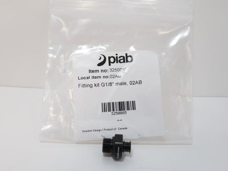 Piab 3250085 Fitting G1/8 in. Male, With Mesh Filter