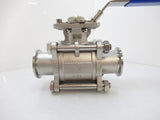 C.F.F.SS-15DM CFFSS15DM Ball Valve 1-1/2" TC, SS316, 200 PSI W.O.G