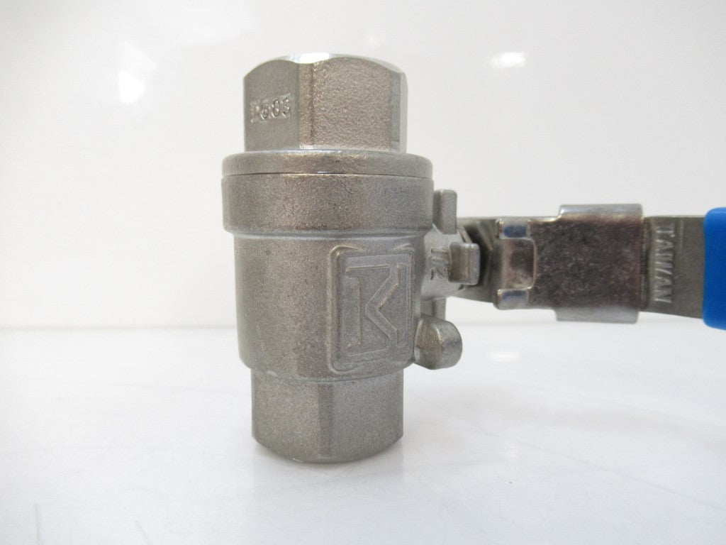 SS-2B 316 C.F.F. Ball Valve 1/2" Stainless Steel New