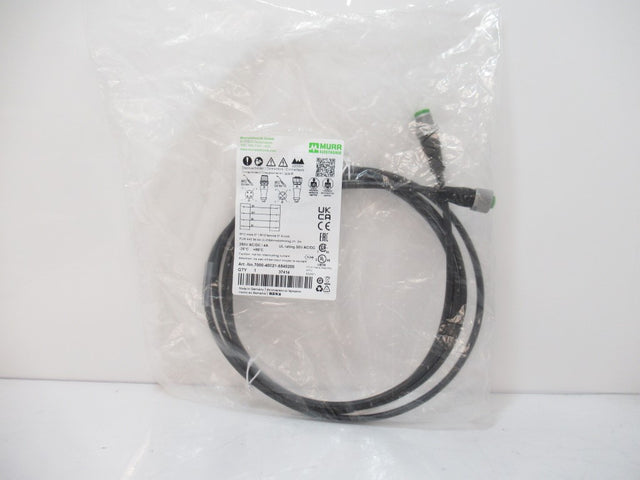 Murrelektronik 7000-40021-6540200 2m Cable Male-Female Pur M12, 4-Pole