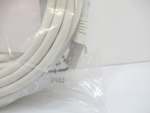 Molded Patch Cable White CAT6AS-25WH, RJ45, CAT6A, SFTP, 10GB, 25 FT