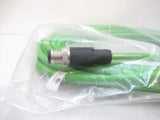 Efector Ifm E12491 Ethernet Cable D-Coded PUR M12 Straight 5 M New In Bag