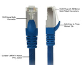 Molded Patch Cable CAT6AS-05BL 5 Ft RJ45 CAT6A SFTP 10 Gb