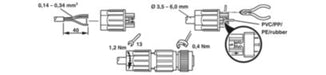 Phoenix Contact SACC-FS-4QO-0,34-M SCO 1521588 Connector