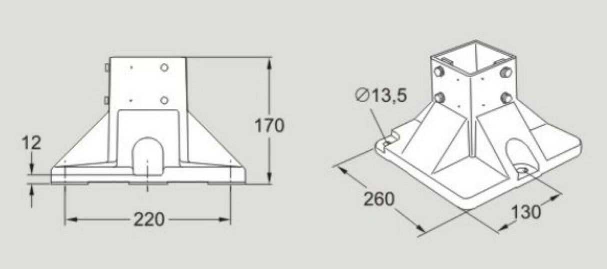 Flexlink XCFF88X260 XC Foot