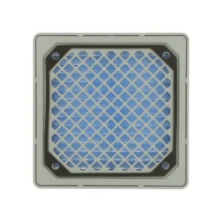 Hammond Manufacturing XPFA120GY ASA61 Grey Grill Filter Fan 4.70 X 5.91 In.