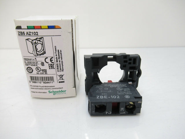 Schneider Electric ZB5AZ102 Harmony Switch Contact Block 10A Pushbutton