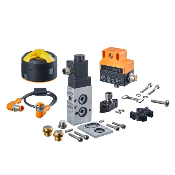 Ifm ZZ0668 As-Interface Value-Added Automation Set For Pneumatic Quarter-Turn Actuators