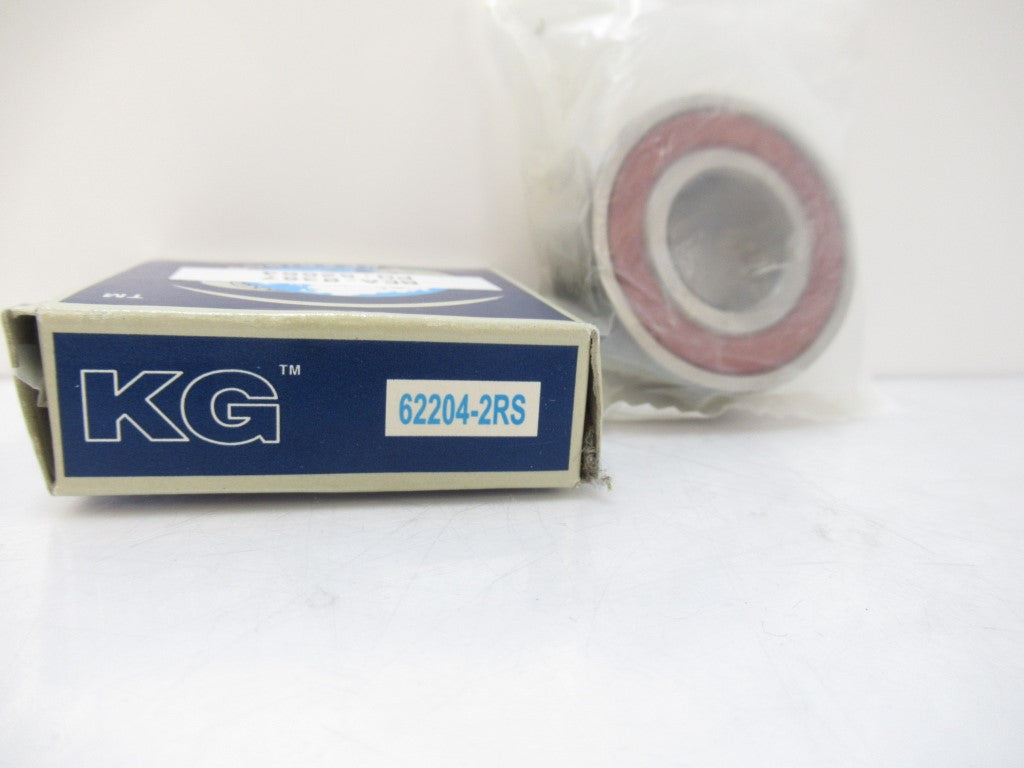 62204-2RS 622042RS KG Radial Ball Bearing Bore Dia. 20mm OD 47mm Width 18mm(New)