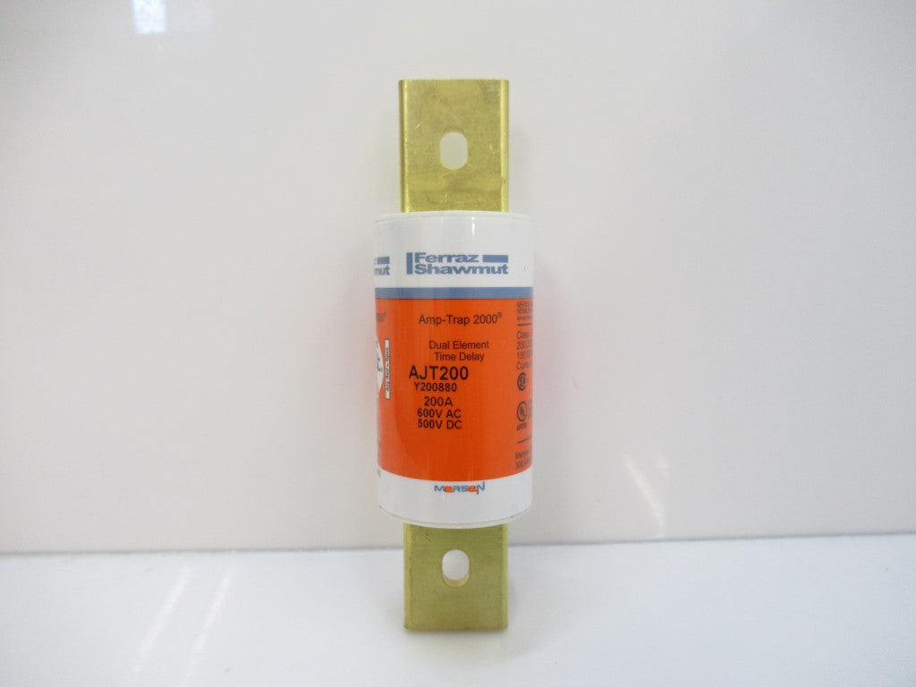 AJT200 Mersen Ferraz Shawmut Time-Delay Fuse Class J, 200 A, 600V AC New In Box