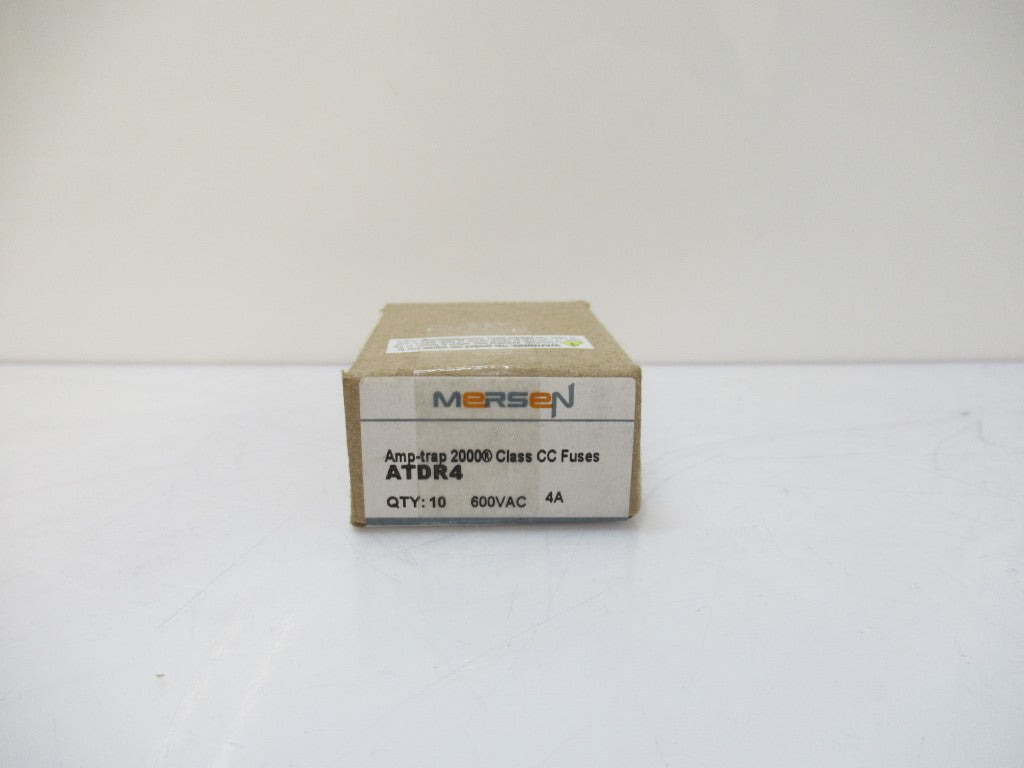 ATDR4 Mersen Amp-Trap 2000 Class CC, Fuse 4 A, 600V AC, Sold Per Pack Of 10