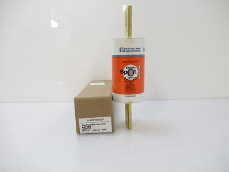 AJT125 Mersen Ferraz Shawmut Fuse Time-Delay Class J 125 A 600V AC, Sold By Unit