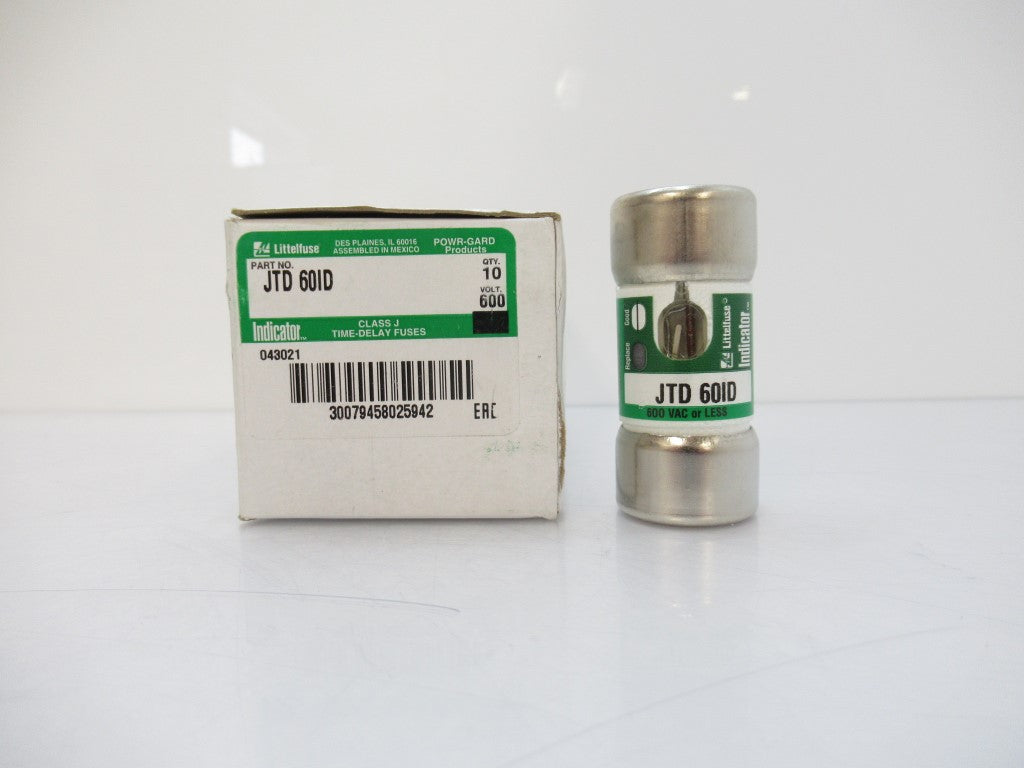 JTD 60ID Littelfuse Fuse Class J Time Delay 60A 600V AC