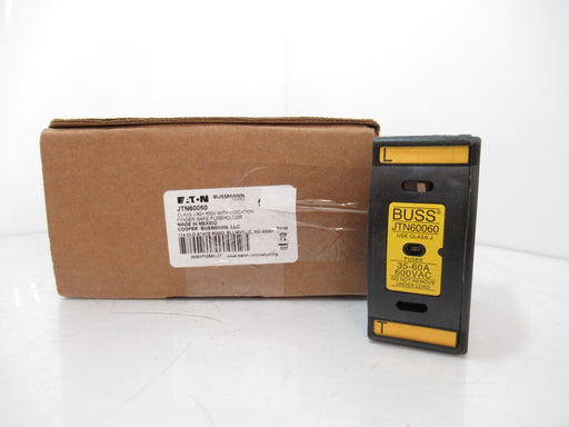 JTN60060 Eaton Bussmann Finger-Safe Fuseholder 60A 600V AC Class J, Sold By Unit