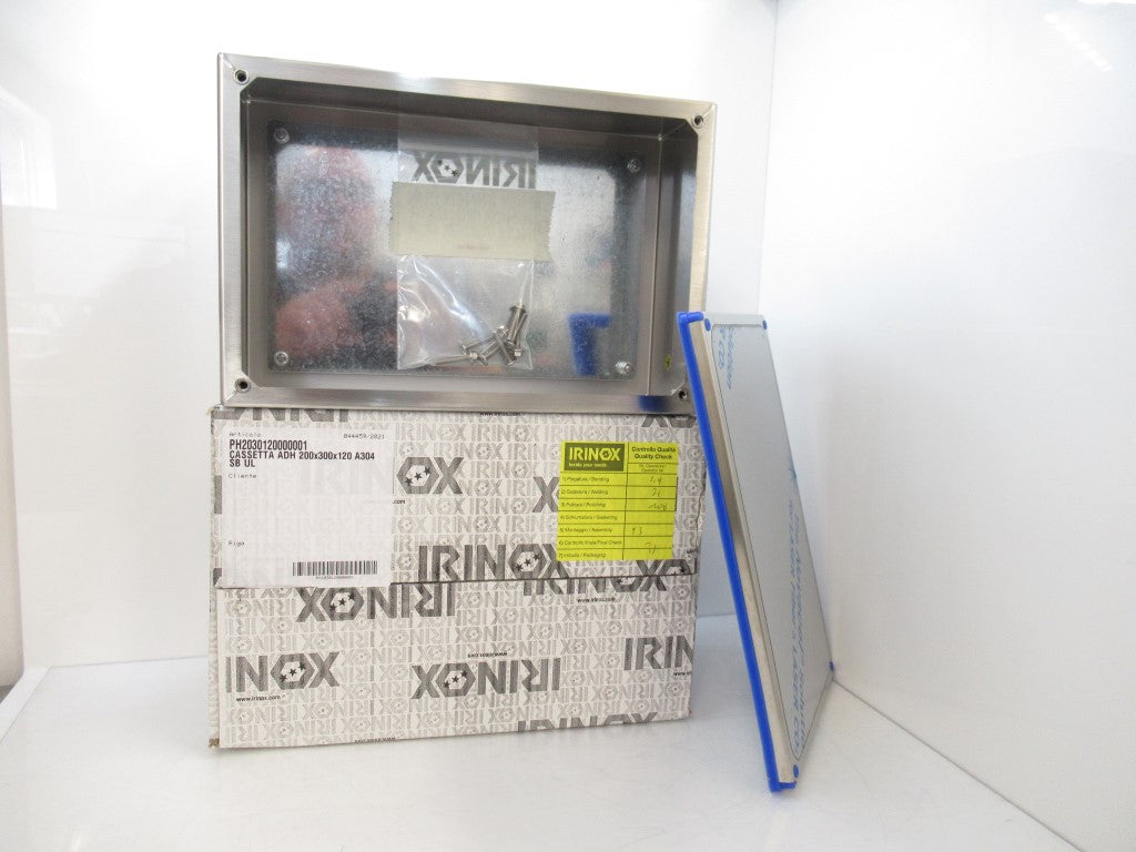 ADH 20 30 ADH2030 PH2030120000001 Irinox Stainless Steel Terminal Box New In Box