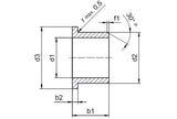 RFM-1214-10 RFM121410 Igus Sleeve Bearing With Flange 12 x 14mm Sold By Unit New