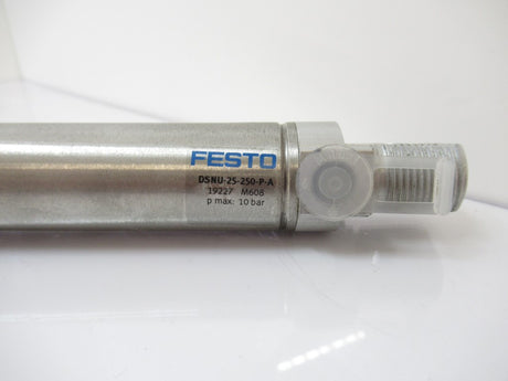 19227 Festo DSNU-25-250-P-A ISO Cylinder, 250 mm Stroke, 25 mm Dia, New