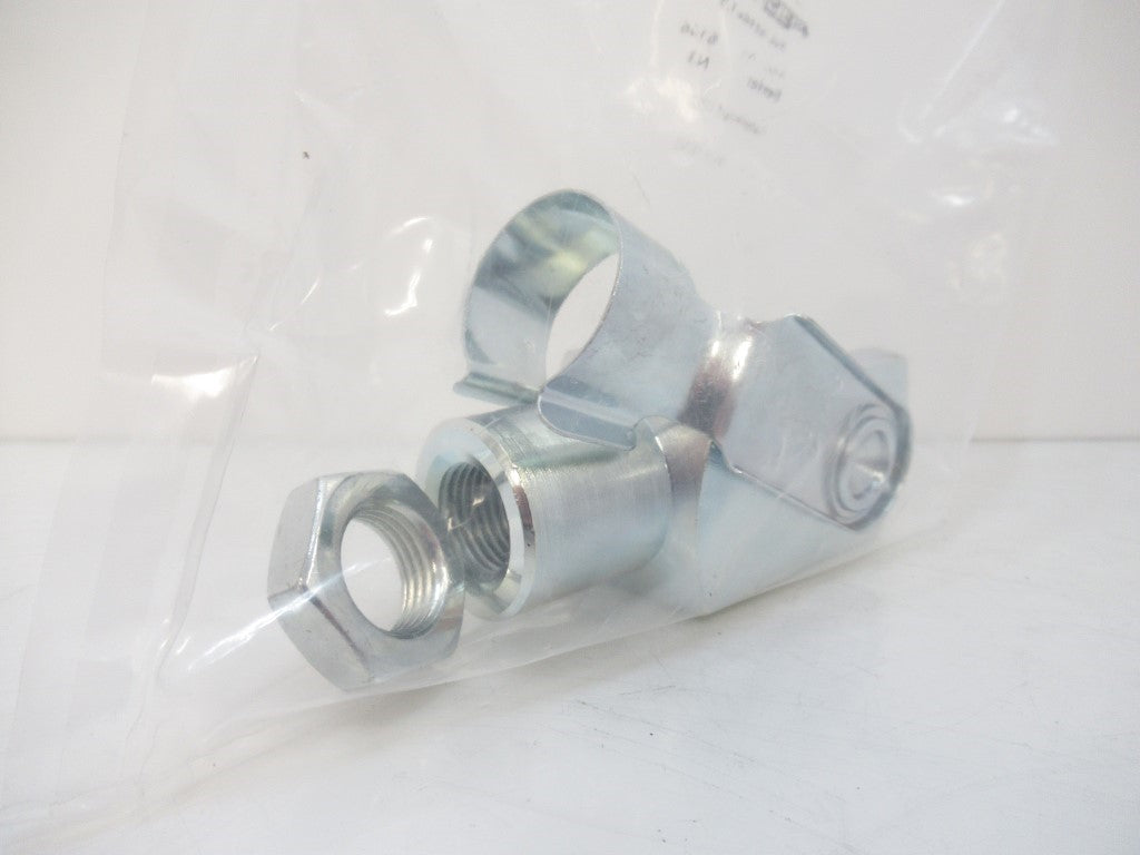 6146 M16x1.5 M16x15 Festo, Rod Clevis, Steel Galvanized, New In Bag