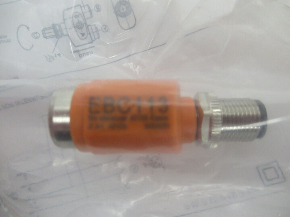 EBC113 Ifm Electronic Y-Splitter, Male M12 To 2 Female M12, Sold By Unit