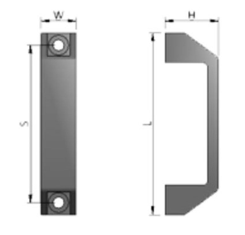 K110000009 MK Extrusion Economy Handle Series 40-50 (Sold By Lot Of 4, New)