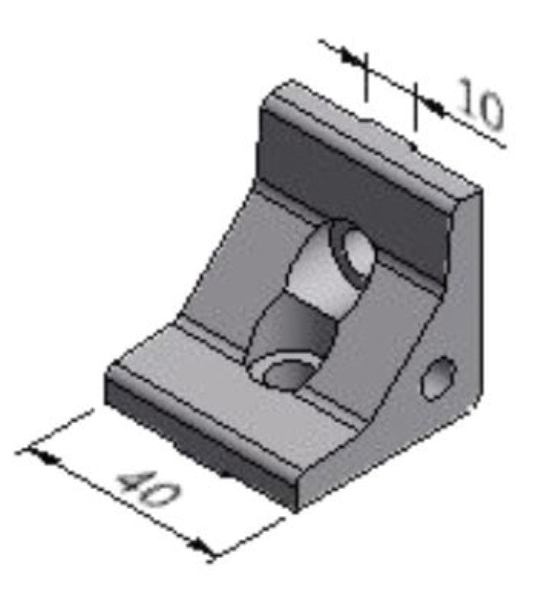 T82.40.0742 MK Angle E40s,keyed-Kit (Sold as a set of 100 unassembled kits)