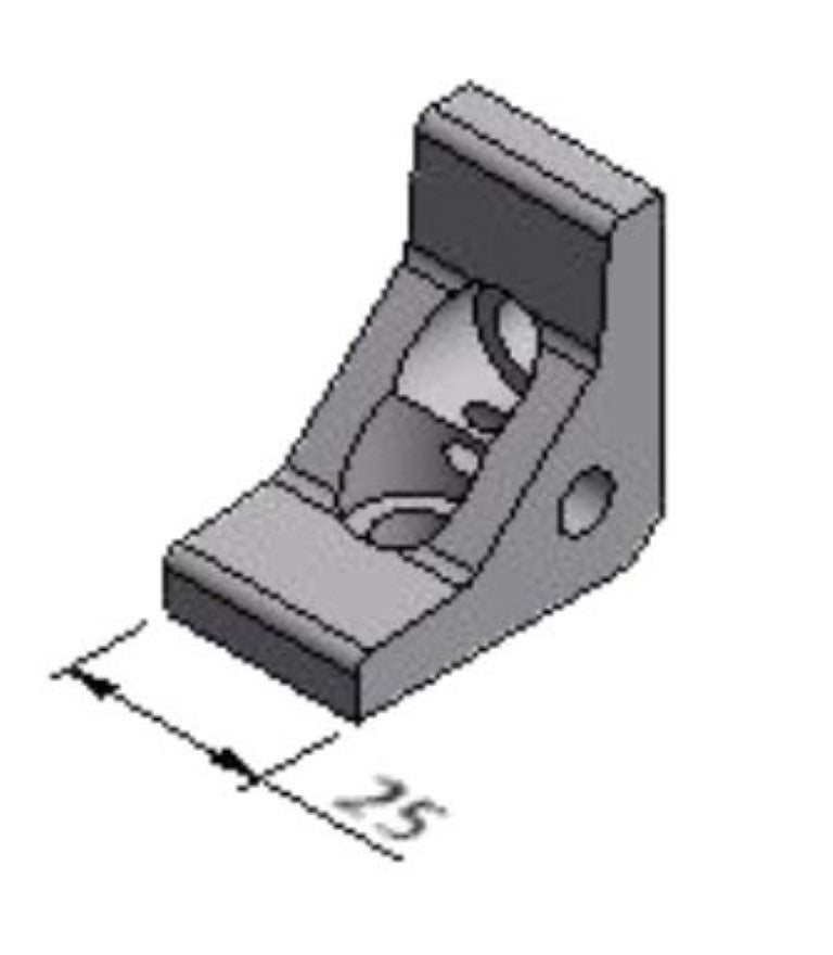 82.40.0701 MK Extrusion Angle E25 (Sold By Lot Of 28 pcs New)