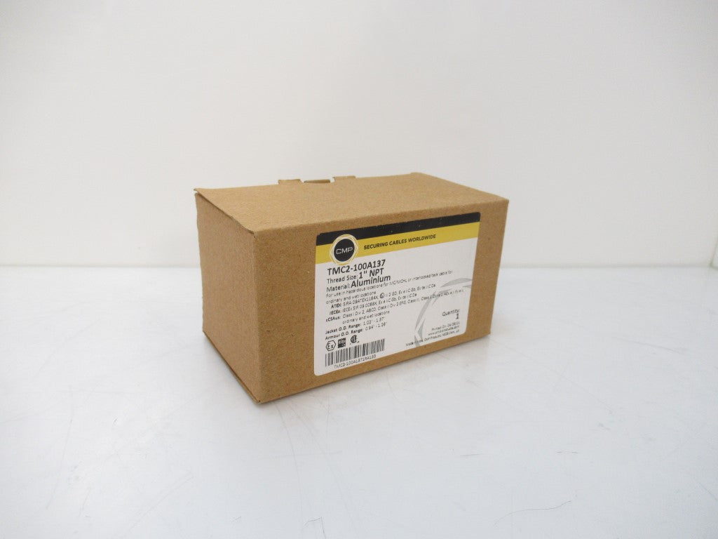 TMC2-100A137 TMC2100A137 CMP Cable Gland 1" Type TMC2 New In Box