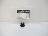 MC21050 Multicomp Knob In Plastic Round Knurled With Indicator Line New In Bag