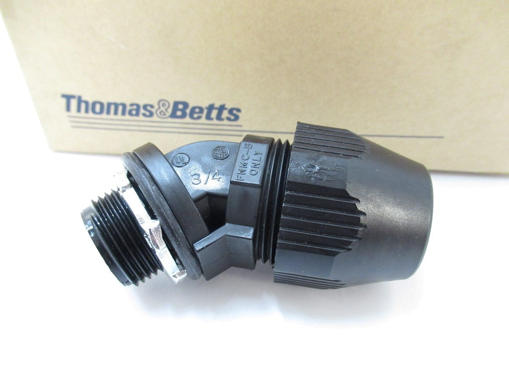 LT475P Thomas & Betts 3/4 in 45 Deg Bullet Connector Sold Per Pack Of 15, New