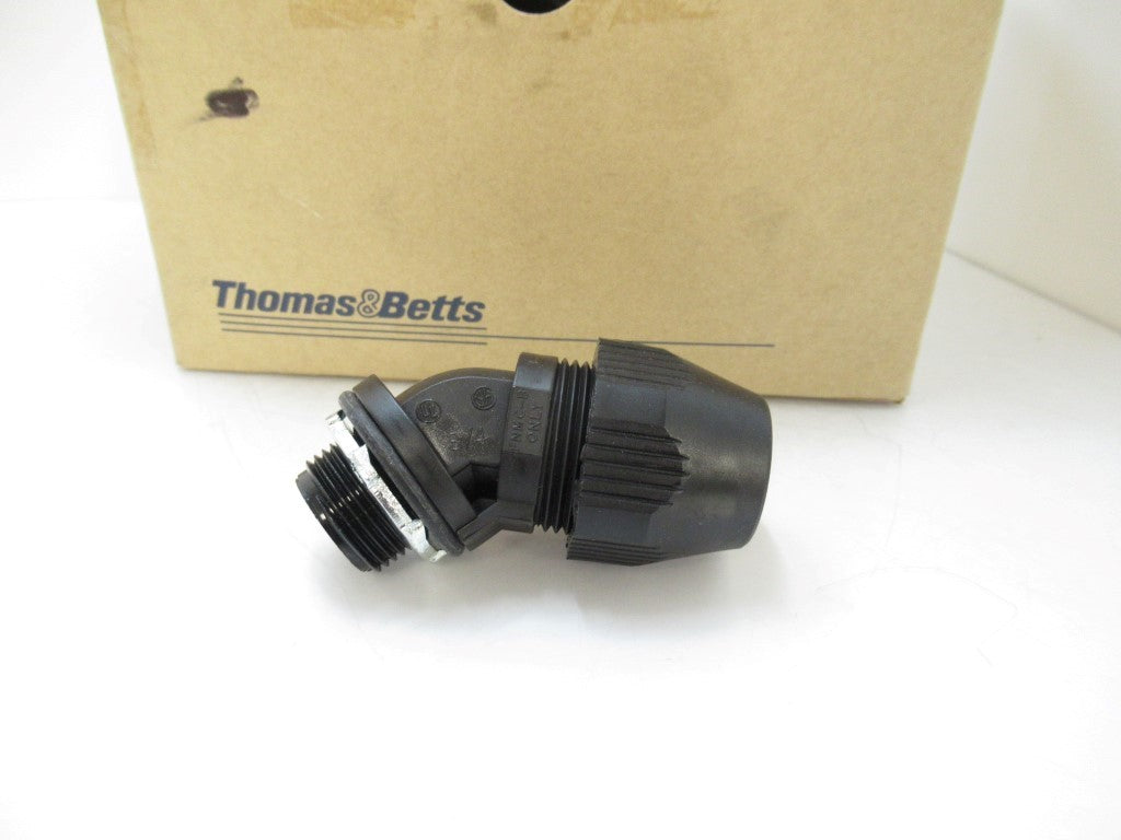 LT475P Thomas & Betts 3/4 in 45 Deg Bullet Connector Sold Per Pack Of 15, New