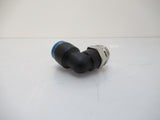 186124 Festo QSL-G3/8-12 Push-In L Fitting Male G3/8 Thread Sold By Unit, New