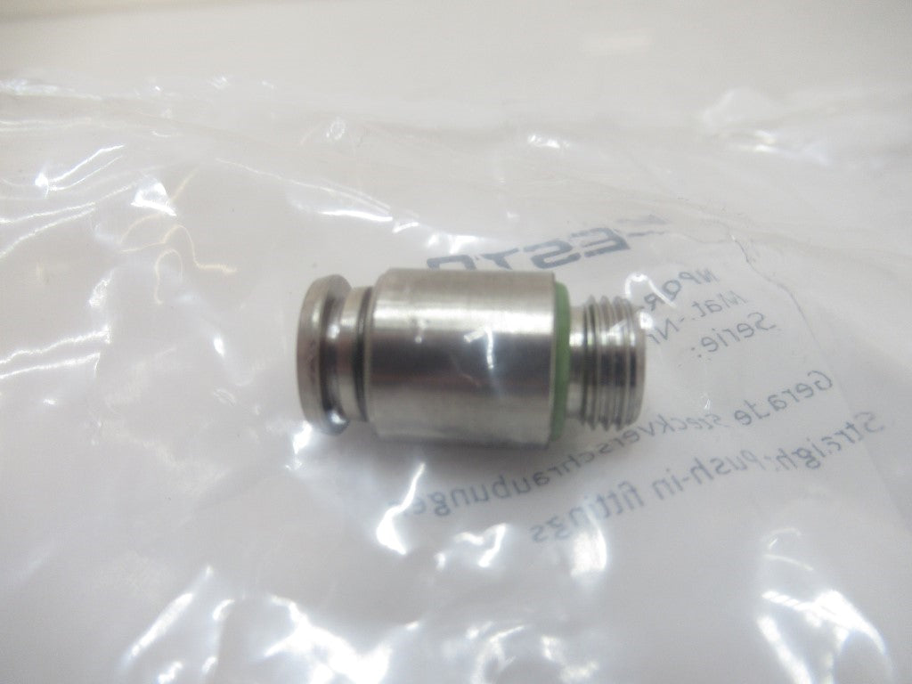 NPQR-DK-G18-Q6 Festo Push-In Fittings NPQR, Stainless Steel (Sold By Unit New)