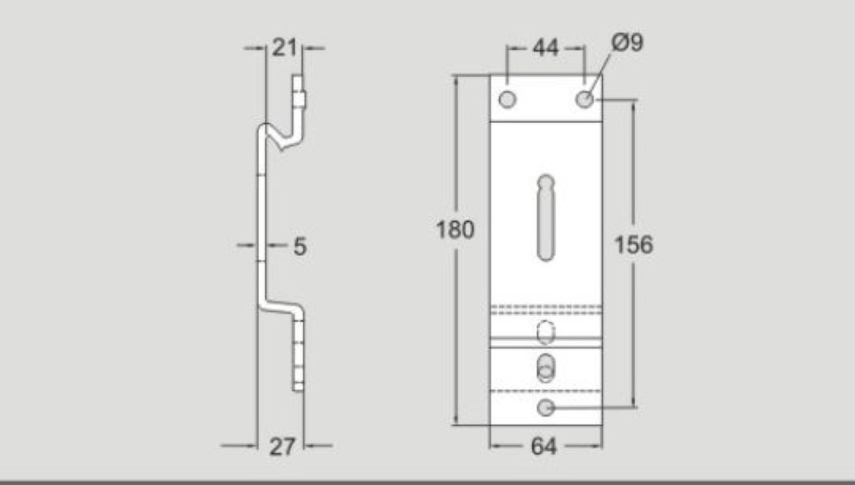 XLCS 64 XLCS64 Flexlink Beam Support Bracket (Sold By Unit, New)