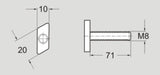 XLAT 71 XLAT71 FlexLink T-Bolt M8 Group FST, Sold By Unit