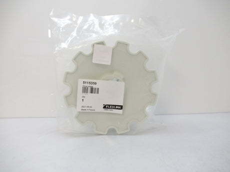 5115359 FlexLink X85X Drive Wheel, White, Class B (New In Bag)