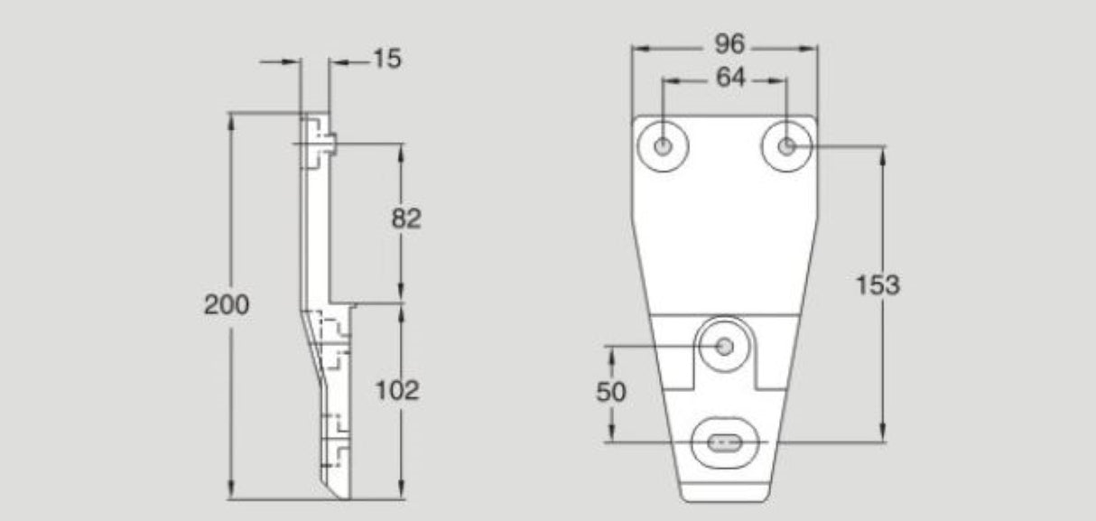 XMCS 64 P XMCS64P FlexLink Beam Support Bracket (New And Sold By Unit)