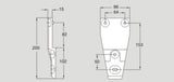 XMCS 64 P XMCS64P FlexLink Beam Support Bracket (New And Sold By Unit)