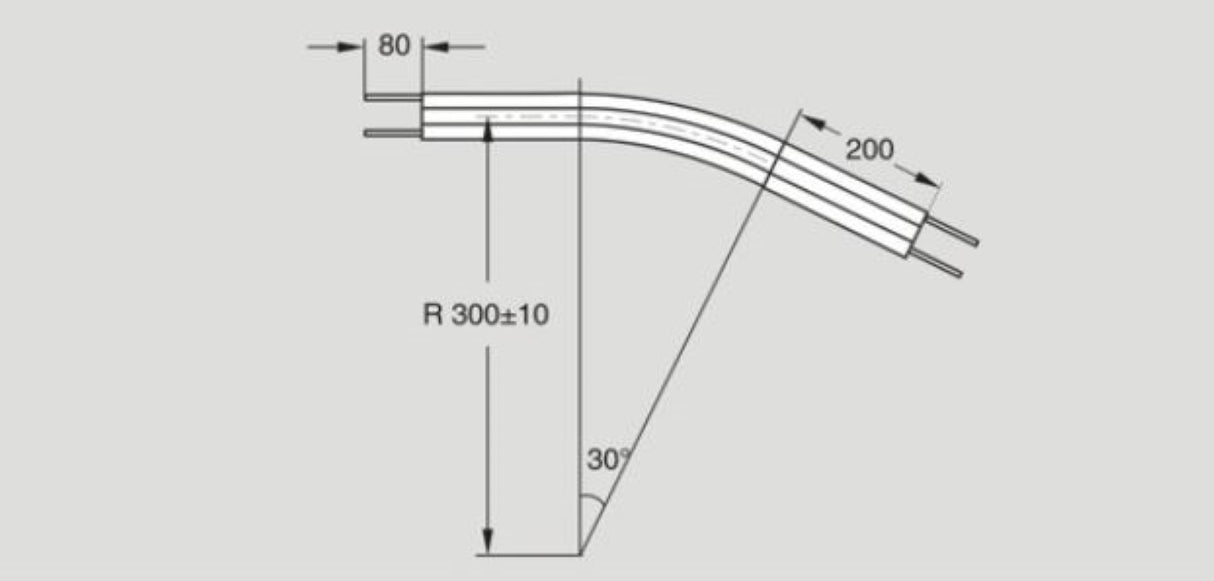 XBBP 30A85R3 XBBP30A85R3 FlexLink X85 Plain Bend