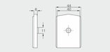 XLRD 6 K XLRD6K FlexLink Distance Piece, Group GR, Pack Of 10