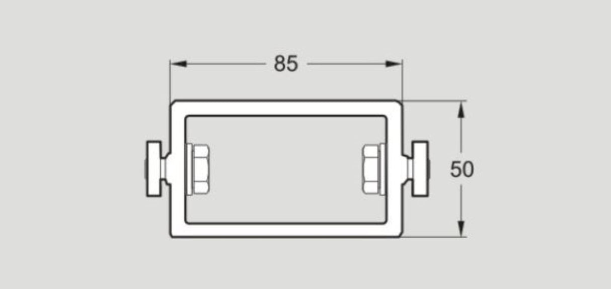 XBCE 85 XBCE85 FlexLink X300 kit of two spacers New In Bag