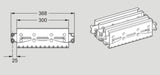 XBCCX300A180 FlexLink Beam Section For Chain New