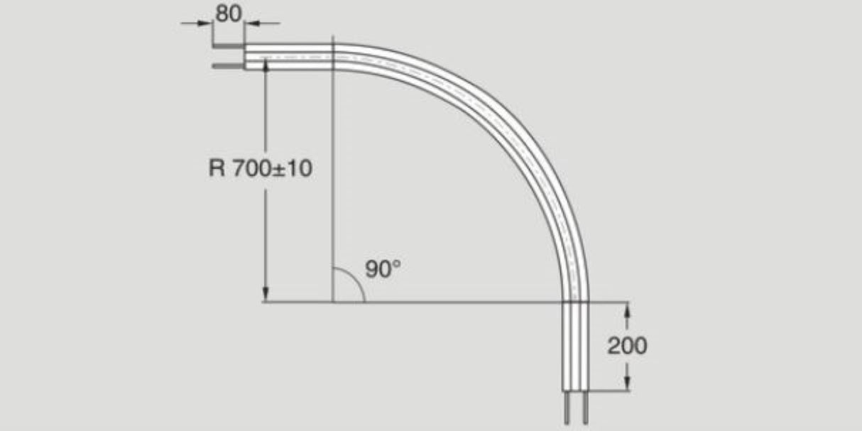 XSBP 90R700 XSBP90R700 FlexLink Plain Bend New In Bag