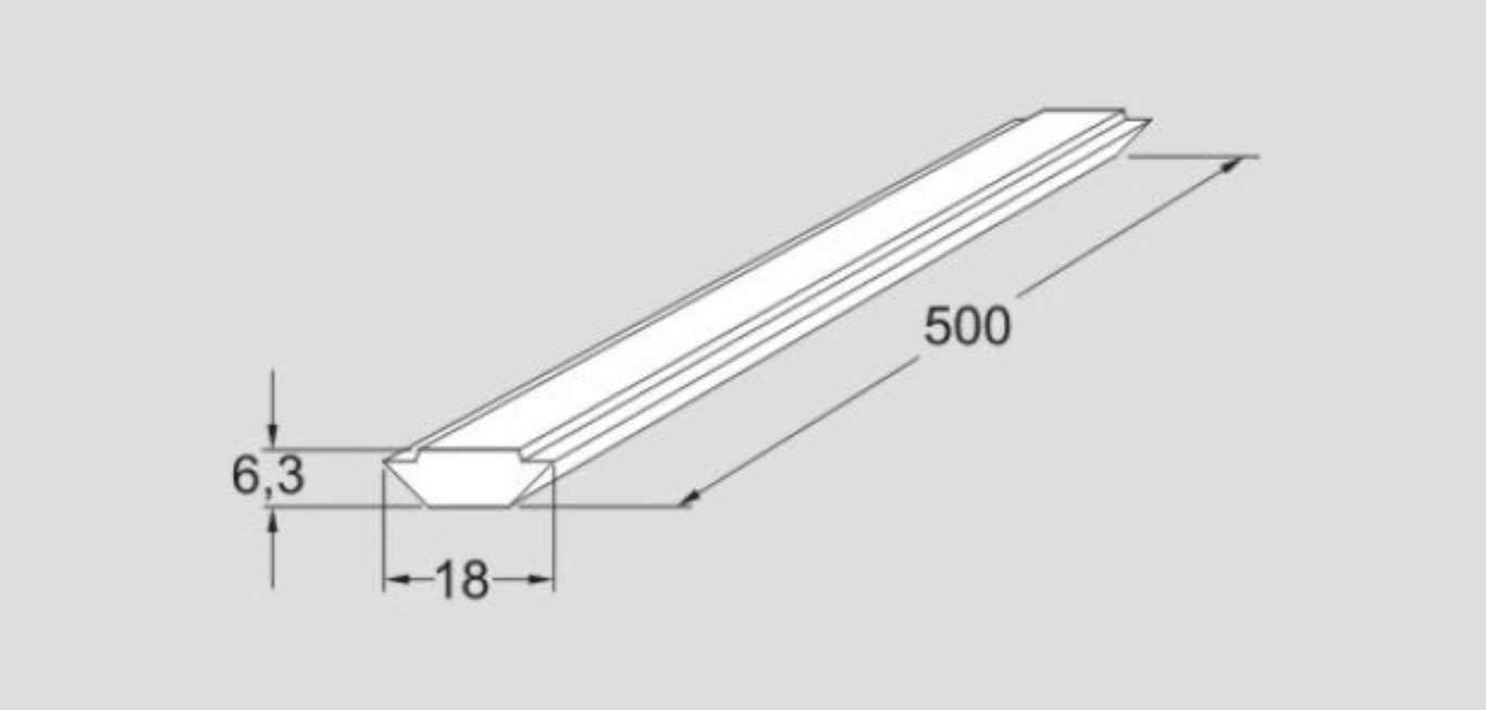 XCAP 500 XCAP500 Flexlink XC Nut Sold In 500 mm Lengths