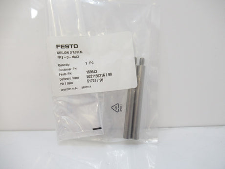 159643 FRB-D-MAXI Festo Threaded Bolt For D Series Service Units New In Bag