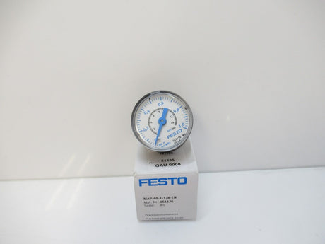 161126 MAP-40-1-1/8-EN Festo Precision Pressure Gauge New In Box