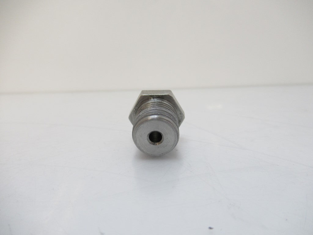 Unbranded Stainless Steel Threaded Adapter G-1/4 To M6 (New No Box)