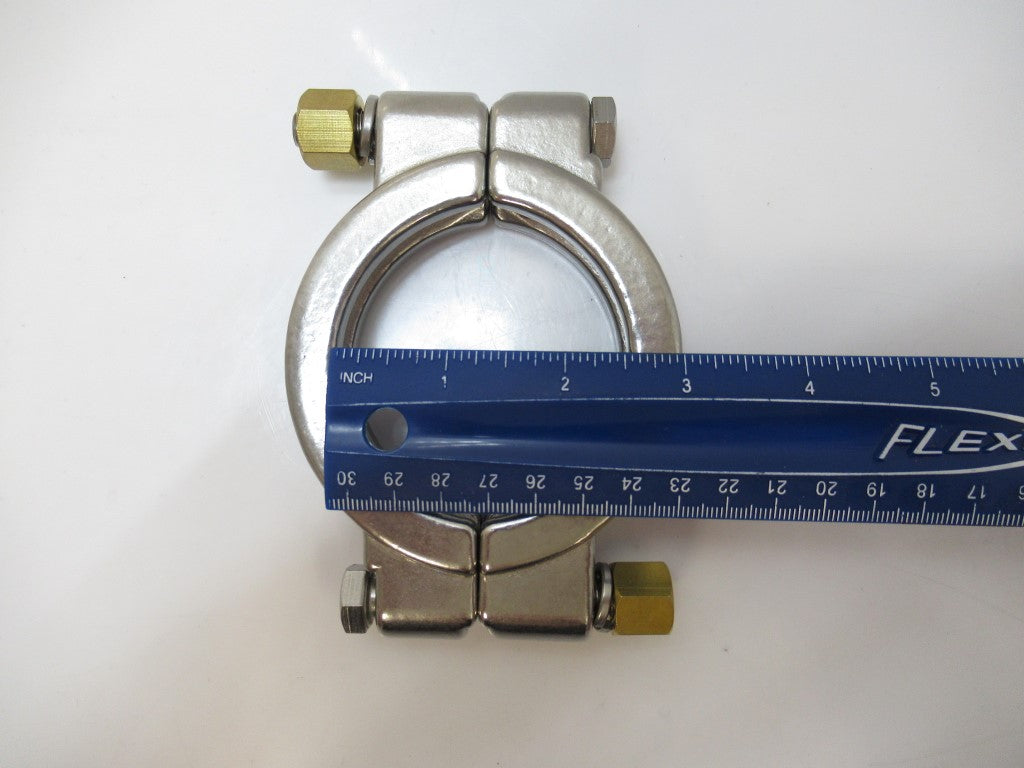 High-Pressure Clamp  2-1/2" T304 Stainless Steel (New)