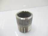 Threaded One-End Nipple 3/4" NPT, SS30, Sold By Unit, New